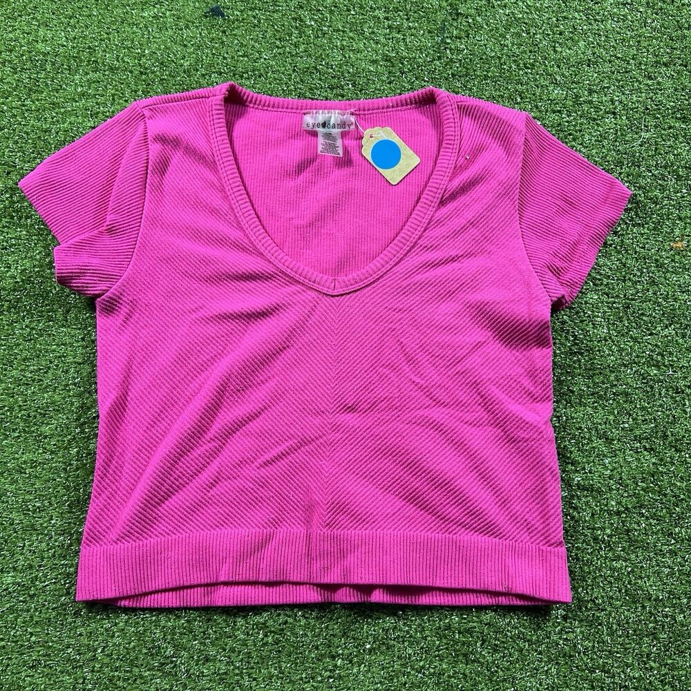 Eye Candy Top PINK Size L/XL